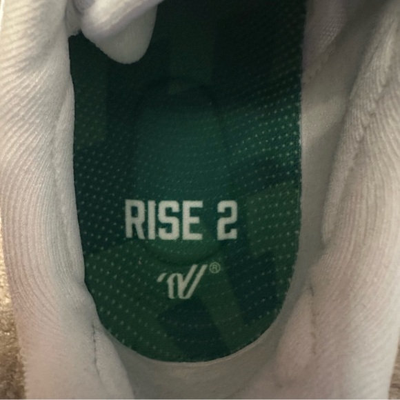 Varsity Rise 2 White Cheer Shoes Lightweight, RallyFlex Breathable Mesh, Gym - Picture 6 of 9